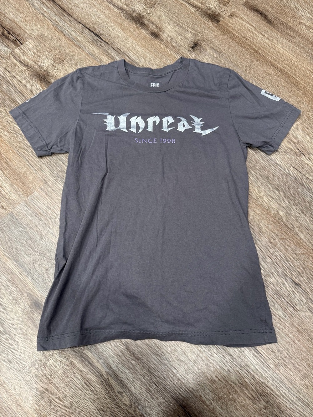 Epic Games Unreal Since 1998 Tee "It's Called Unreal. Because It Is." Size M